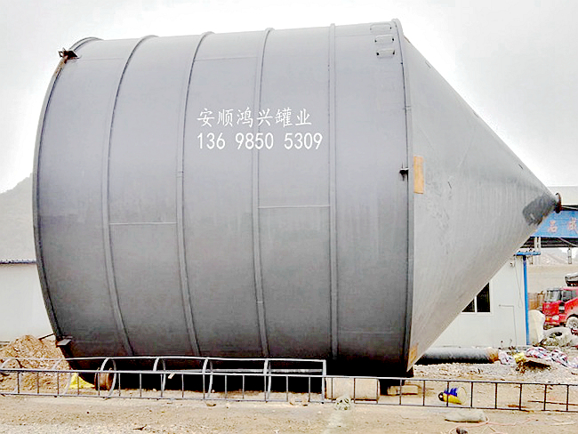 500噸水泥罐施工現場(chǎng)